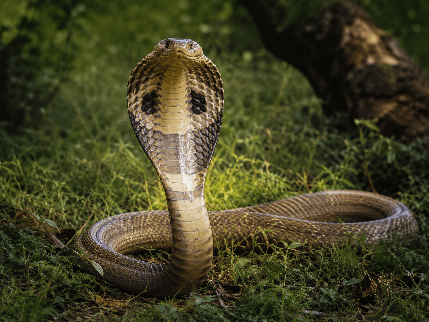 Snake wildlife guide illustration