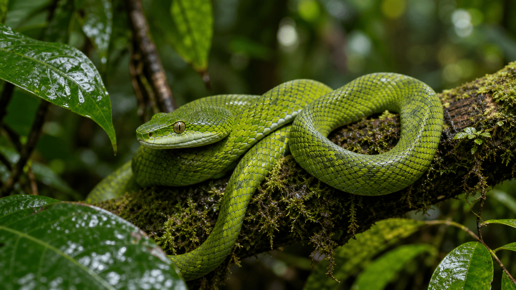 Rainforest Snake habitat